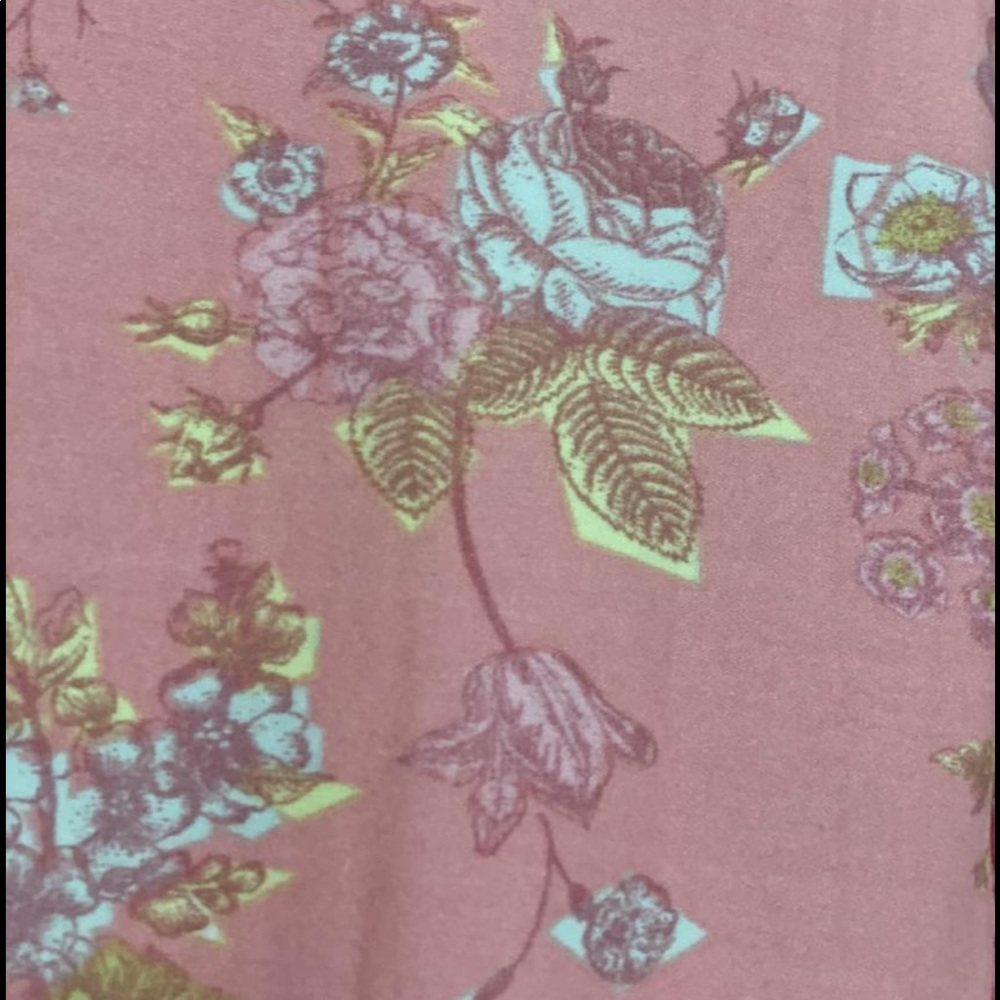 Flower print leggings